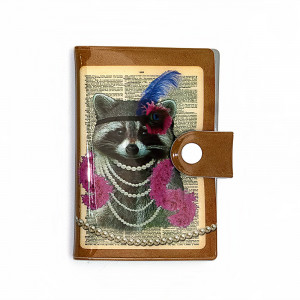 37736 Визитница из ПВХ "Енот" Феникс-Презент