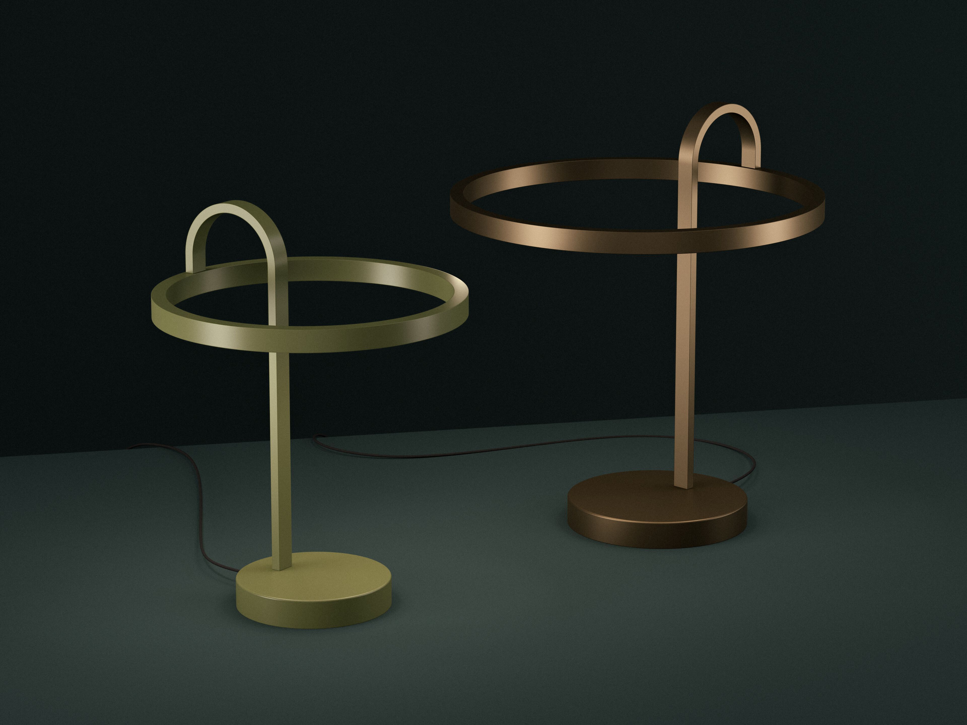 Dynamic-White стальная настольная лампа Euroluce Lampadari гнездо ARCH-00072958 - Вид №3