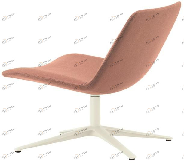 Alias Вращающееся кресло из ткани с 4 спицами Slim sun-id-1406581