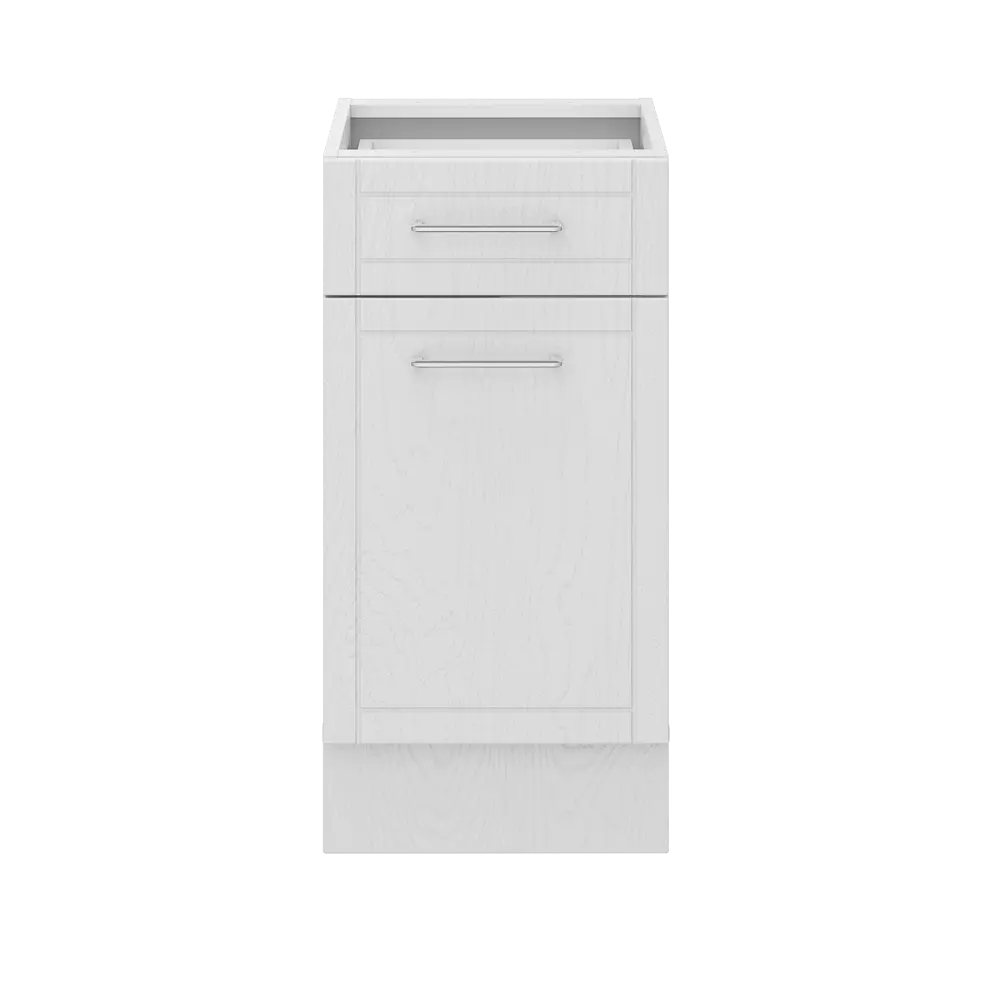 Напольный кухонный шкаф DELINIA Агидель с ящиком - белый 86586496 STLM-0883234 - Вид №3