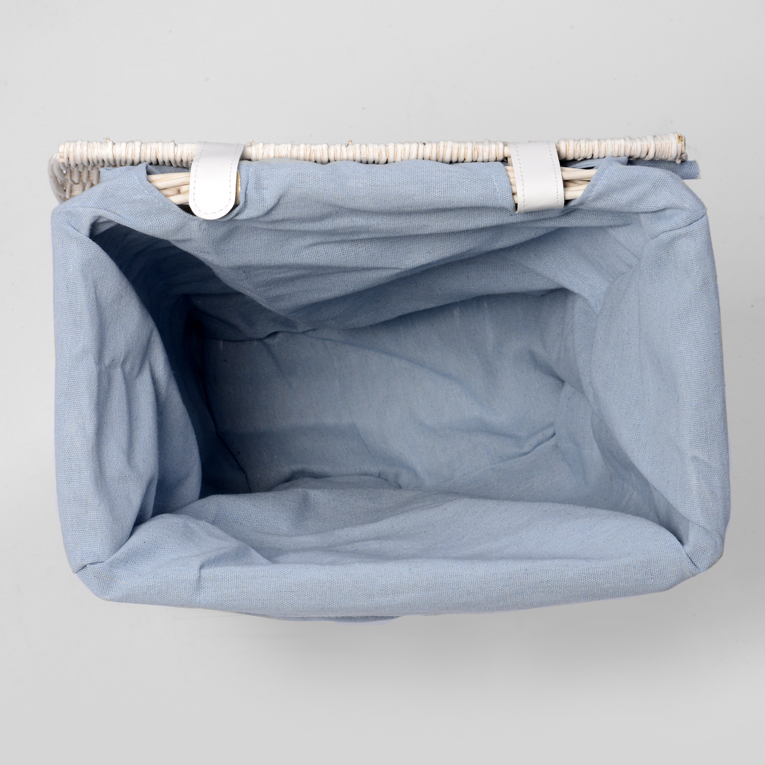 WB-450-S Lippe Плетеная корзина для белья с крышкой WasserKRAFT  - Вид №3