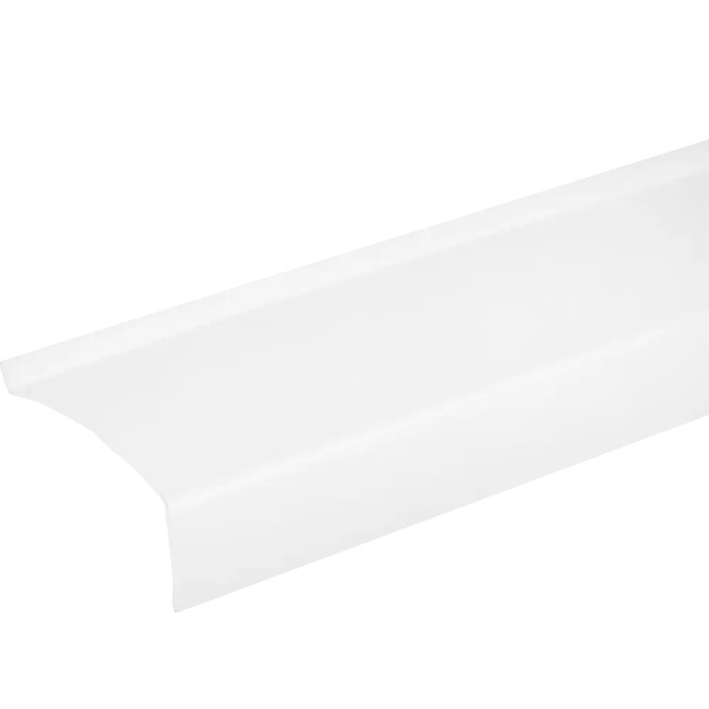 Отлив ПВХ 3000x180 мм белый FINEBER STLM-2205880 - Вид №1