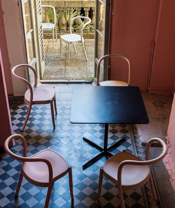 Штабелируемый стул из алюминия и дерева MOROSO St. Mark ARCH-00148987 - Вид №14