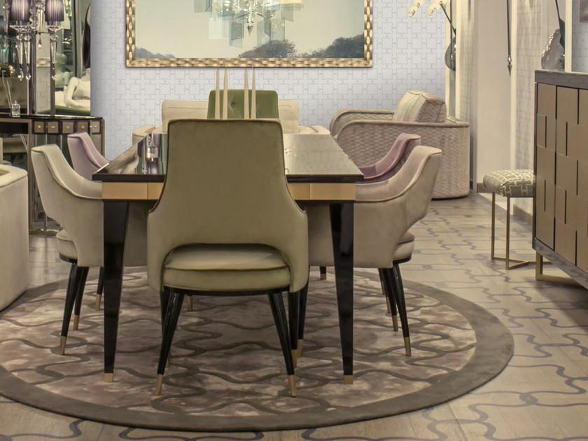 Formitalia Обеденный стол из лакированного дерева с ящиками Muzio sun-id-1390803 - Вид №1