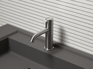 Смеситель для раковины из нержавеющей стали с одним отверстием