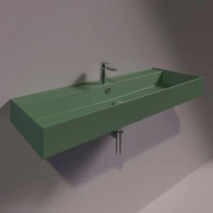 AG121MIRTOMATT Подвесная раковина настенная прямоугольная Simas Agile