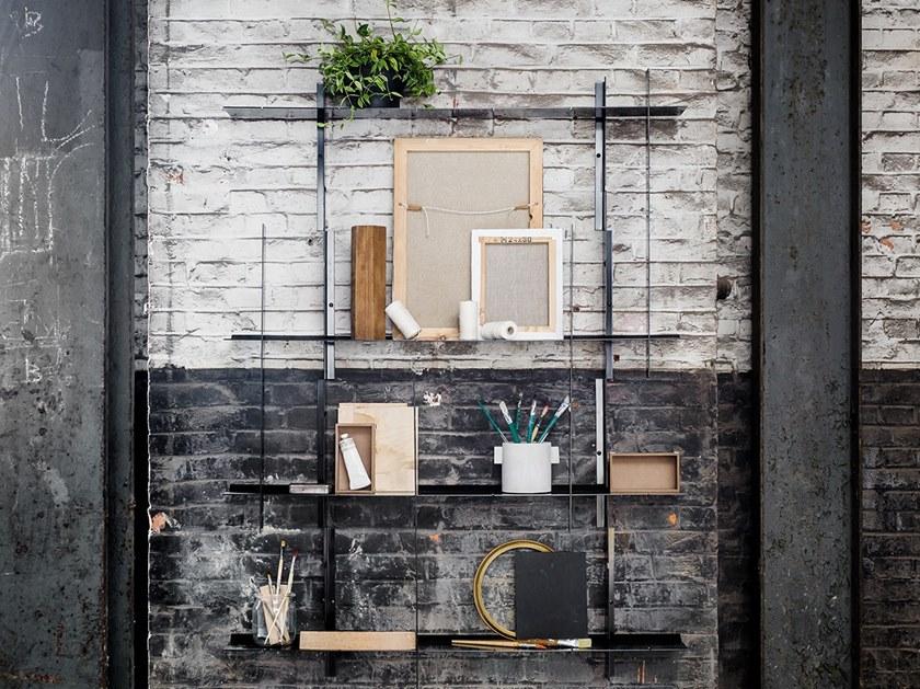 Atelier Belge Модульный настенный книжный шкаф из алюминия sun-id-1423154 - Вид №3