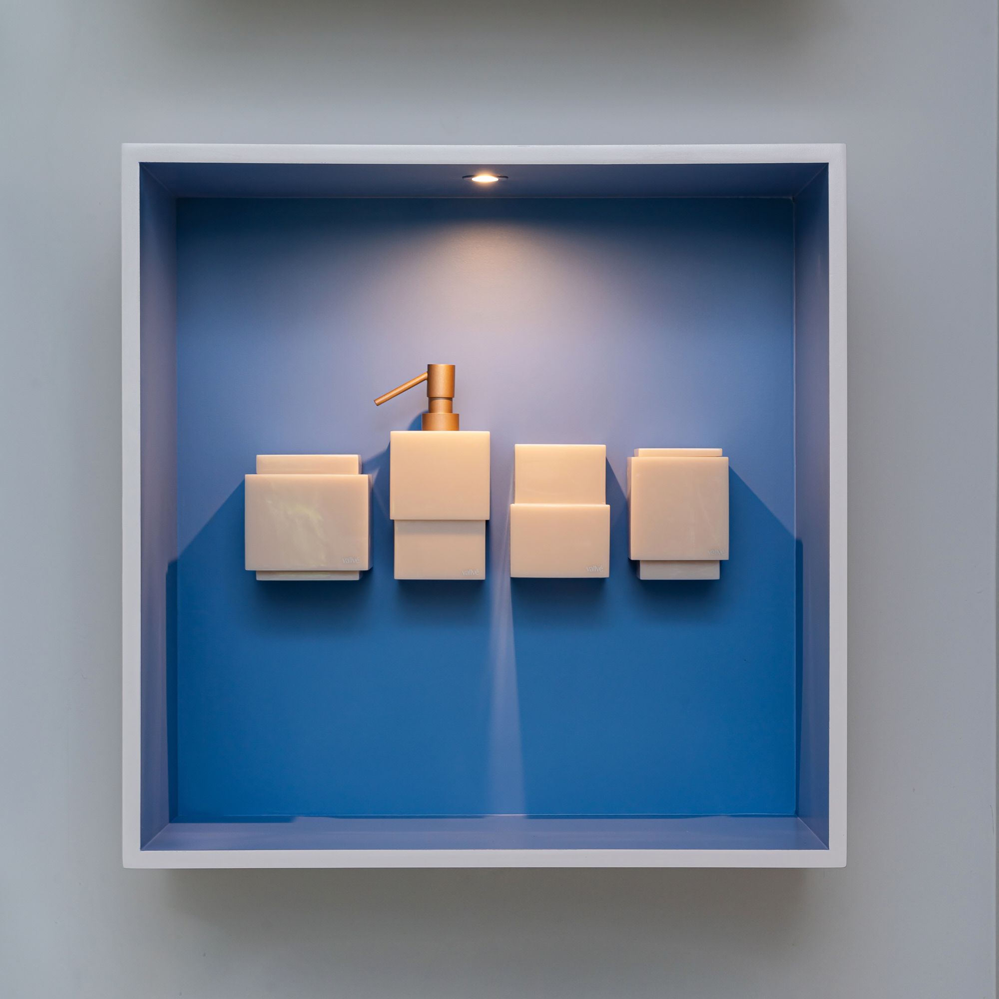 Держатель для хлопка из смолы с крышкой Vallvé METRO ARCH-00036795 - Вид №13