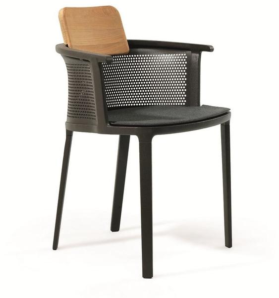 Ethimo Штабелируемый садовый стул из алюминия Nicolette Nipdim__t - Вид №3