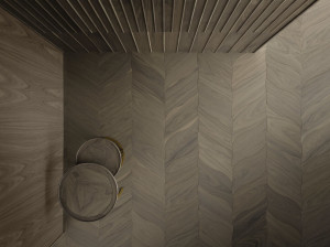 Пол из американского ореха