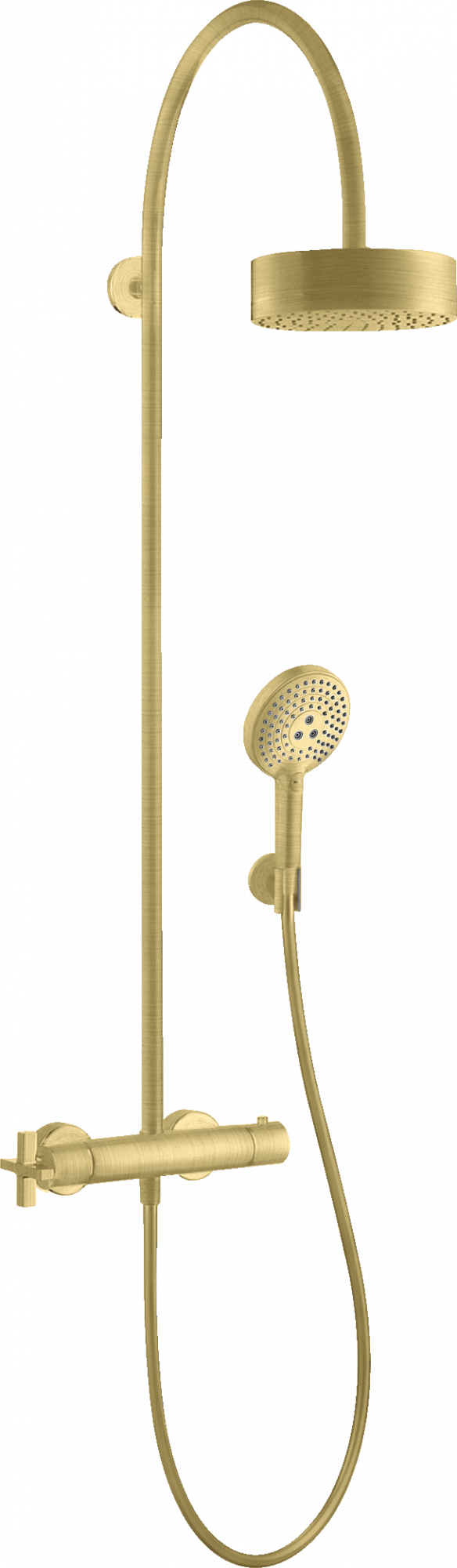 39670950 Showerpipe с термостатом и верхним душем 180 1jet AXOR CITTERIO