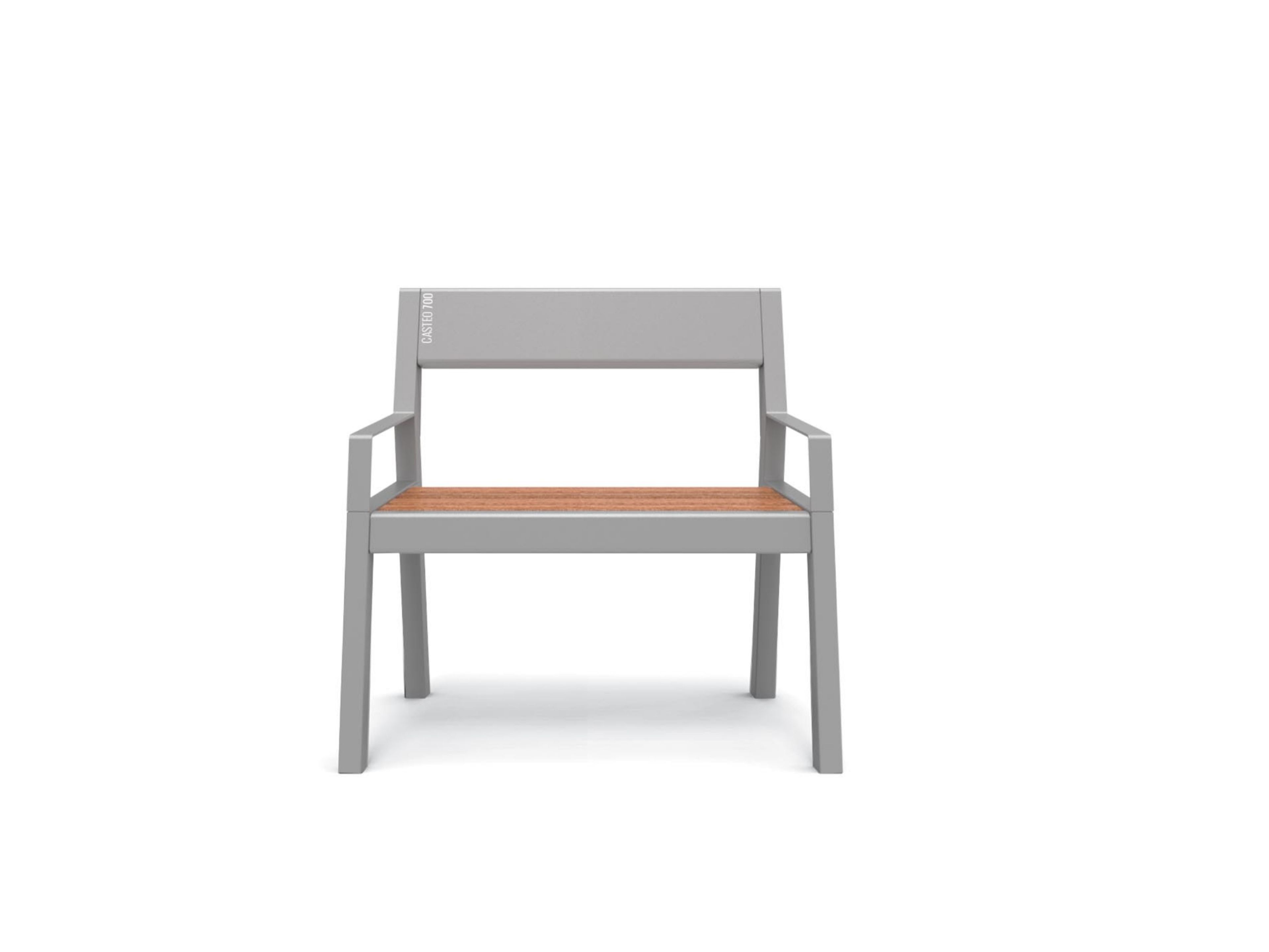 Наружное стальное сиденье City Design Casteo ARCH-00127750 - Вид №2