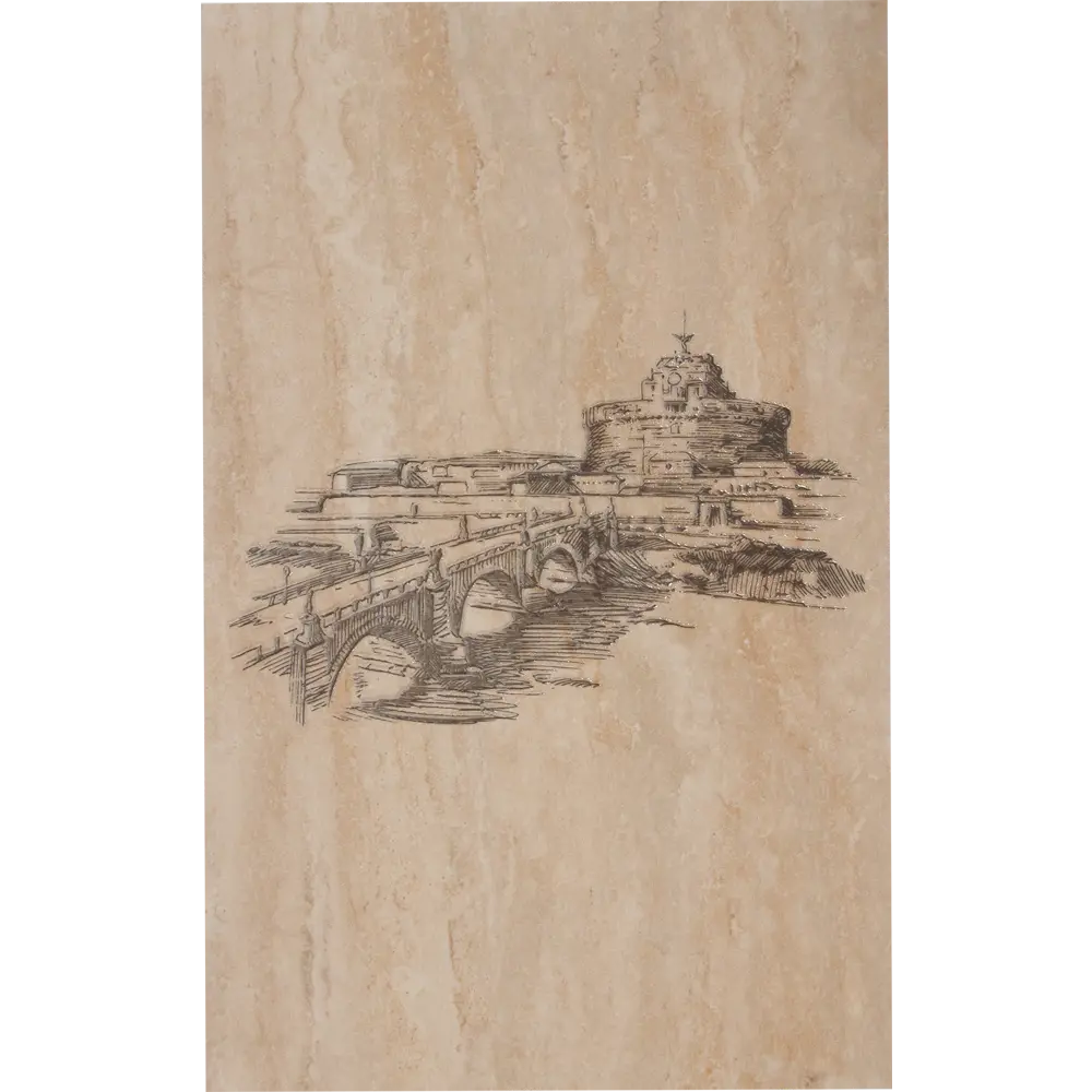 Декор «Efes coliseum-1 Iglesia» 25x40 см цвет бежевый 17000470 STLM-2210734 Santreyd 