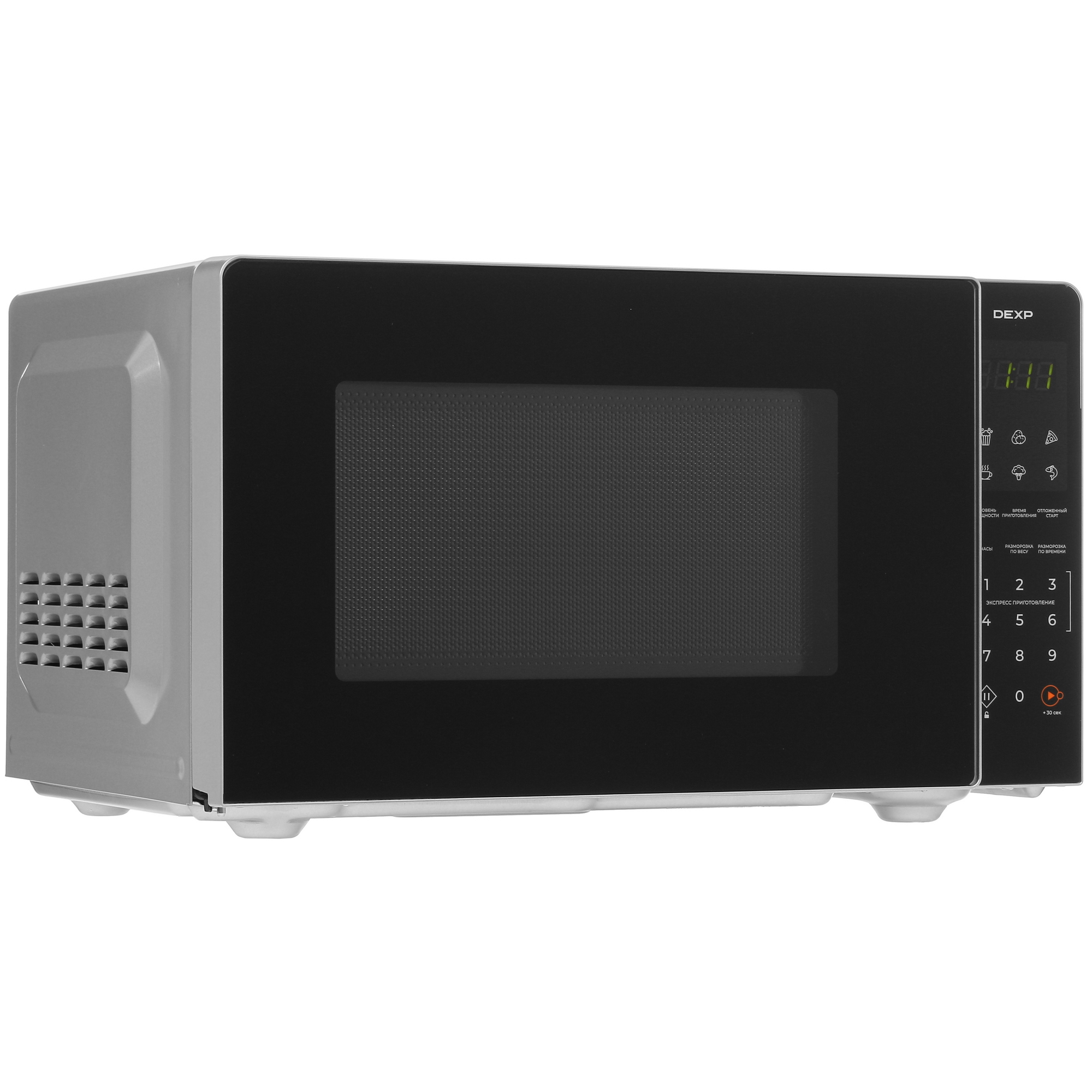 5426878 Микроволновая печь DEXP EL-90 серебристый STDN-0056622 - Вид №1