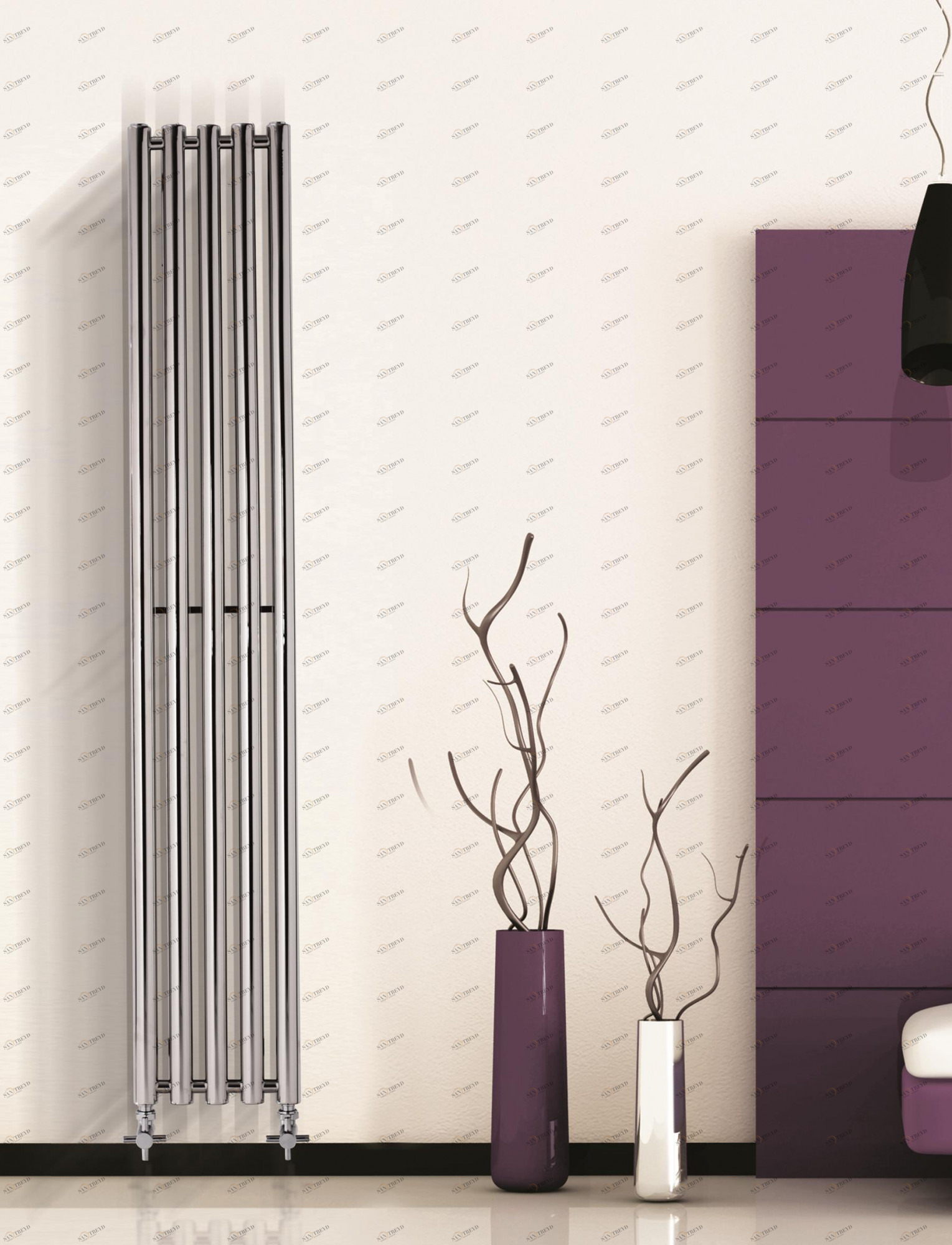 Радиатор Hammam SOHAR Stainless steel radiator комбинированный; электрический или водяной Сталь 