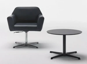 Mobboli Регулируемое по высоте кожаное кресло с 4 спицами Japan 15000 bg