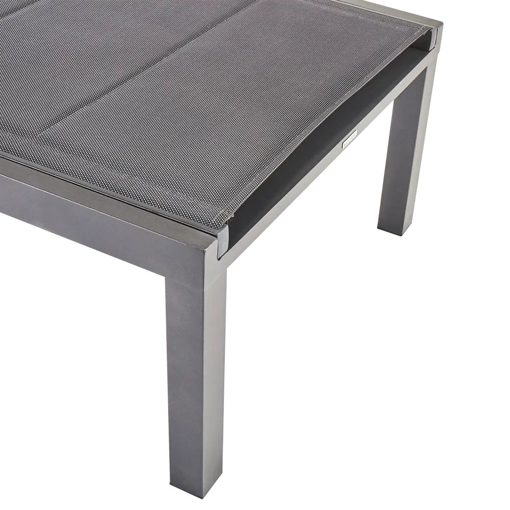 Шезлонг Naterial Aquila II 200x36x75 см алюминий/текстилен серый 84494100 STLM-2204471  - Вид №13