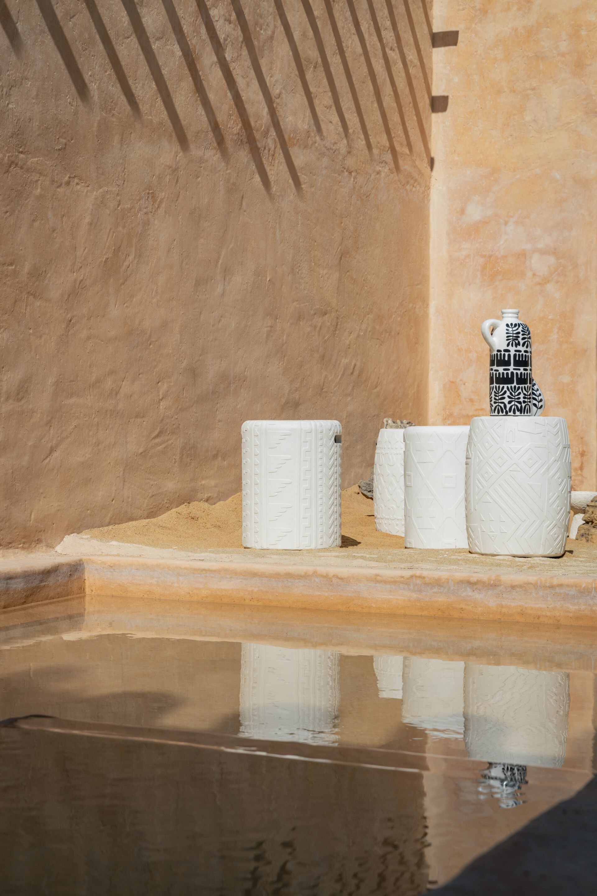 Низкий садовый стул из волокнистого бетона cbdesign Space ARCH-00100235 - Вид №2