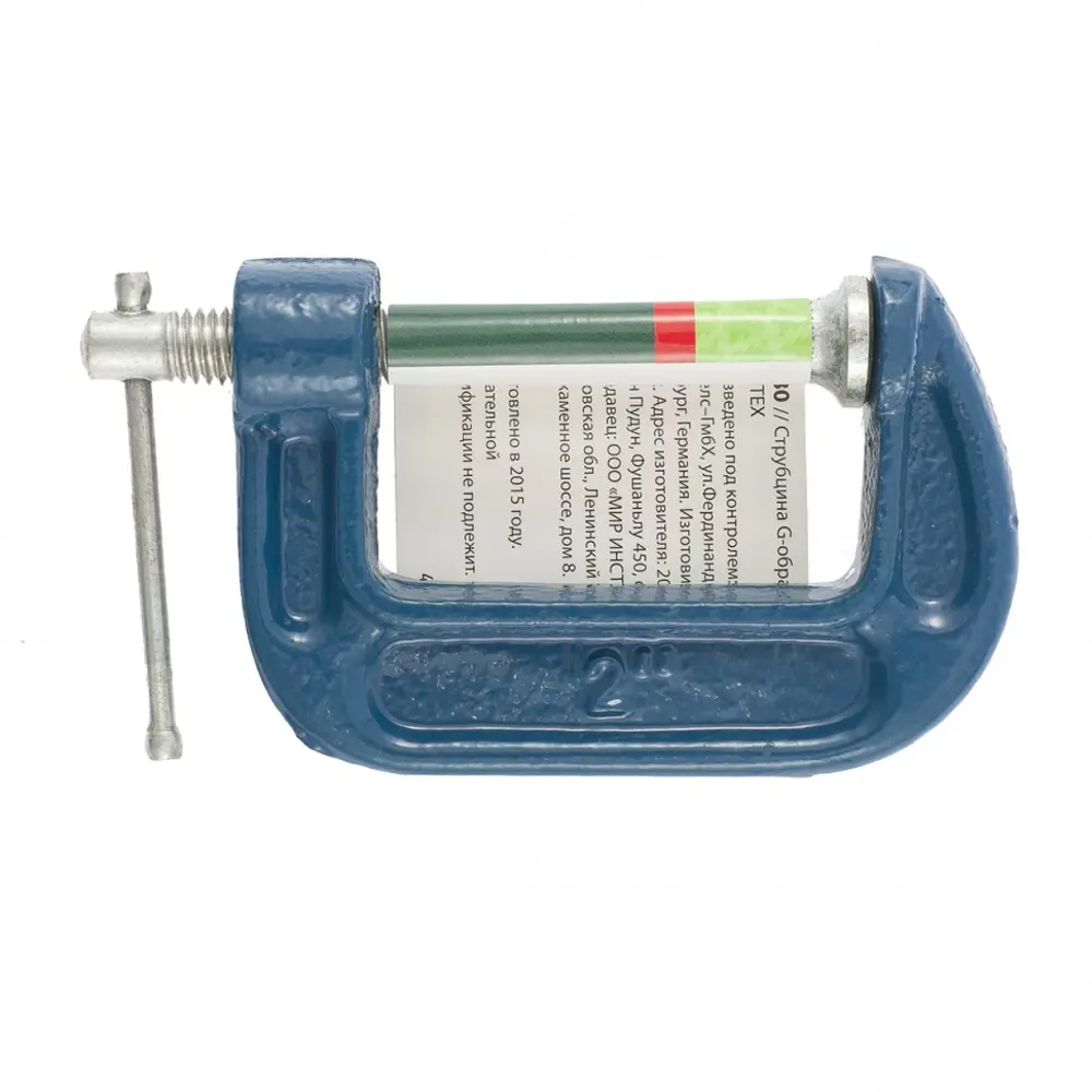 Струбцина G-образная Сибртех для дерева и металла 89395659 STLM-1567378 - Вид №2