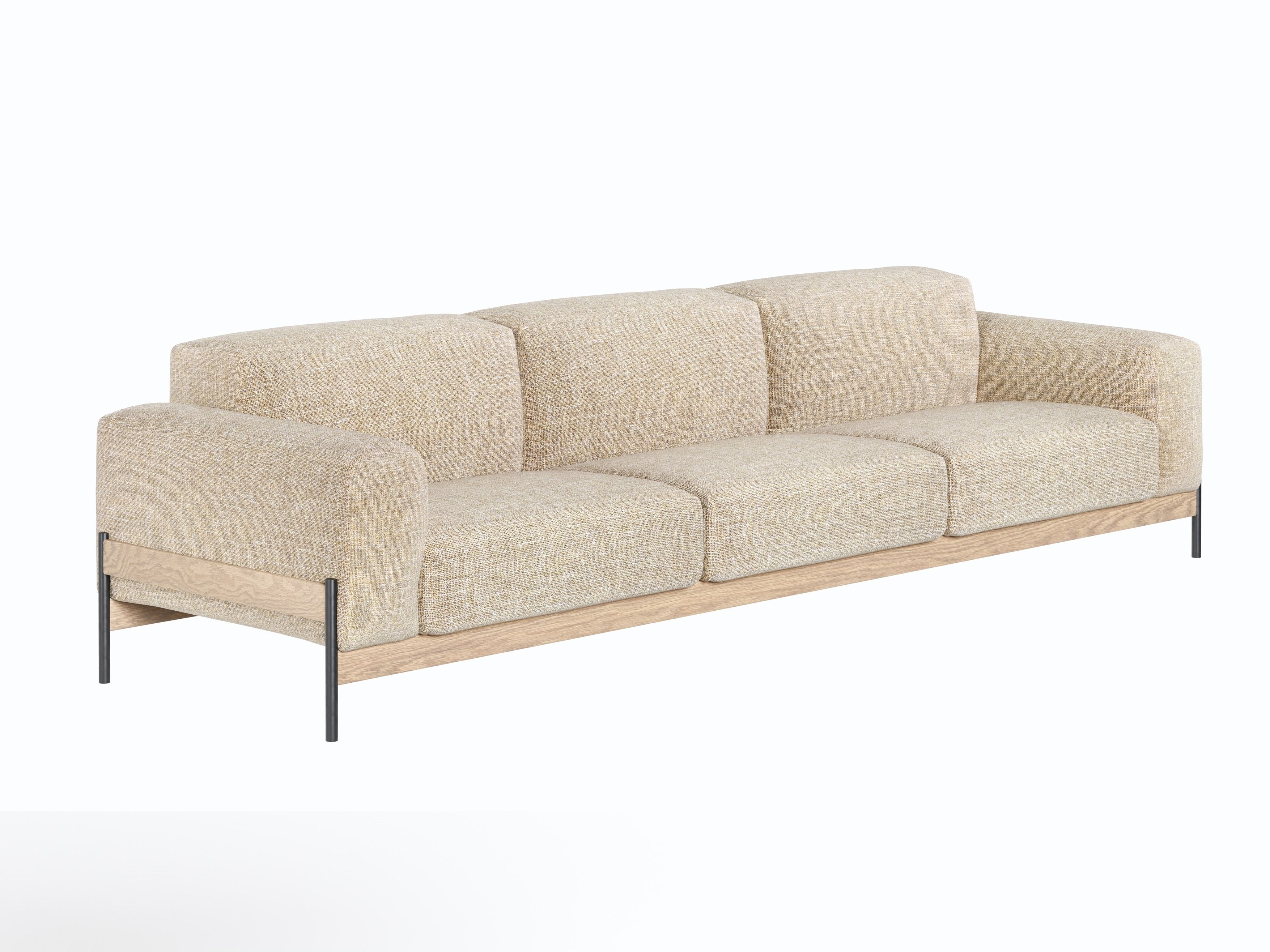 3-местный тканевый диван Wewood Bowie ARCH-00069877