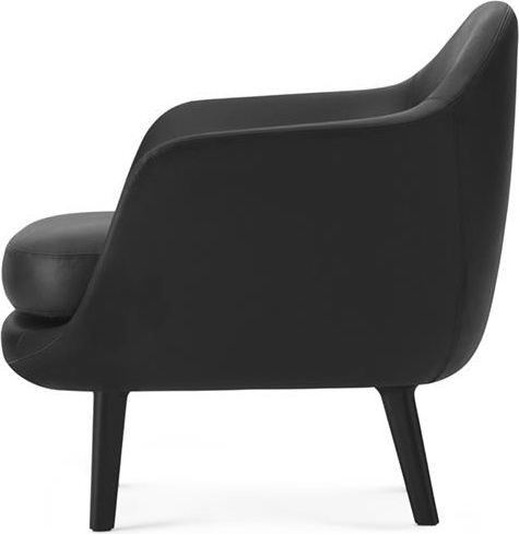 603499 Sum Кресло Black Ultra Leather Normann Copenhagen  - Вид №2