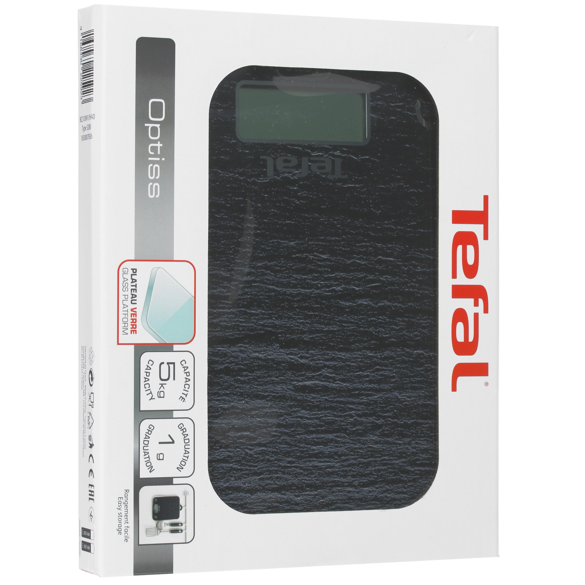 4716781 Кухонные весы Tefal BC5109V1 разноцветный STDN-0060863 - Вид №5