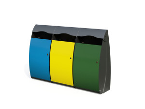 Стальная корзина для мусора для утилизации отходов