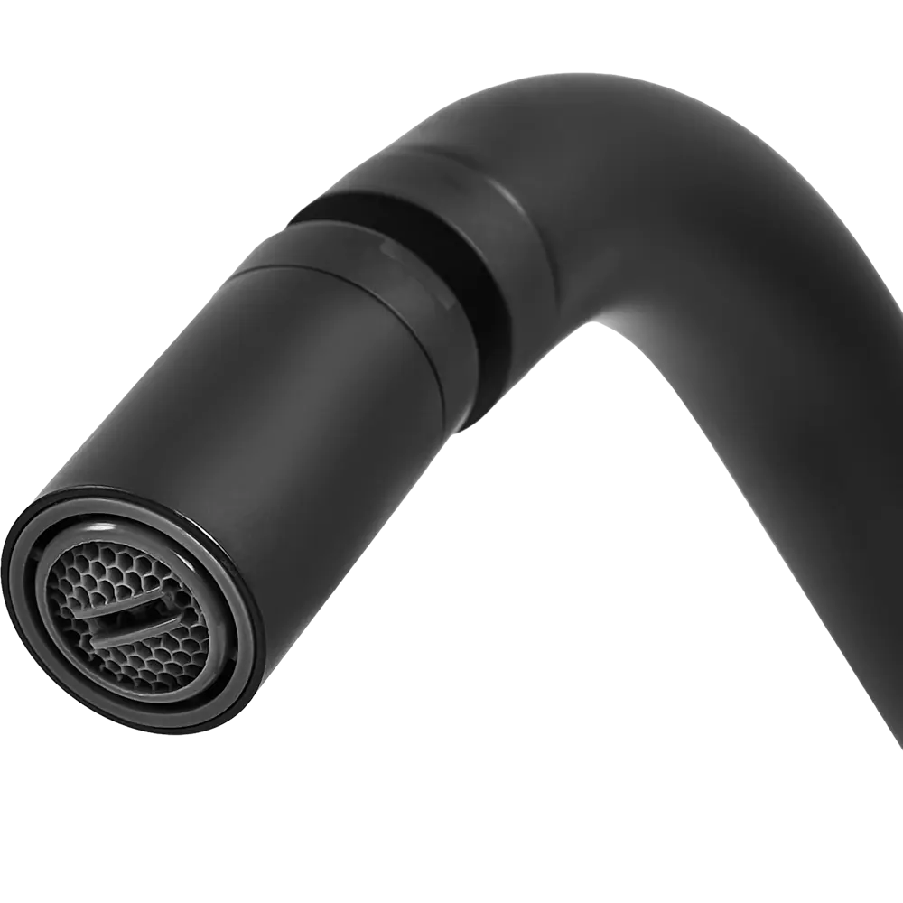 Смеситель Delinia Ина для кухни - черный матовый с однорычажным управлением 88780357 STLM-0880671 - Вид №2