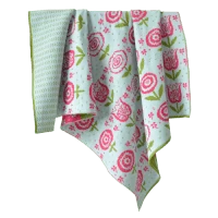 Плед SPRING MEADOW APERO ЦВЕТЫ 010308 Зеленый