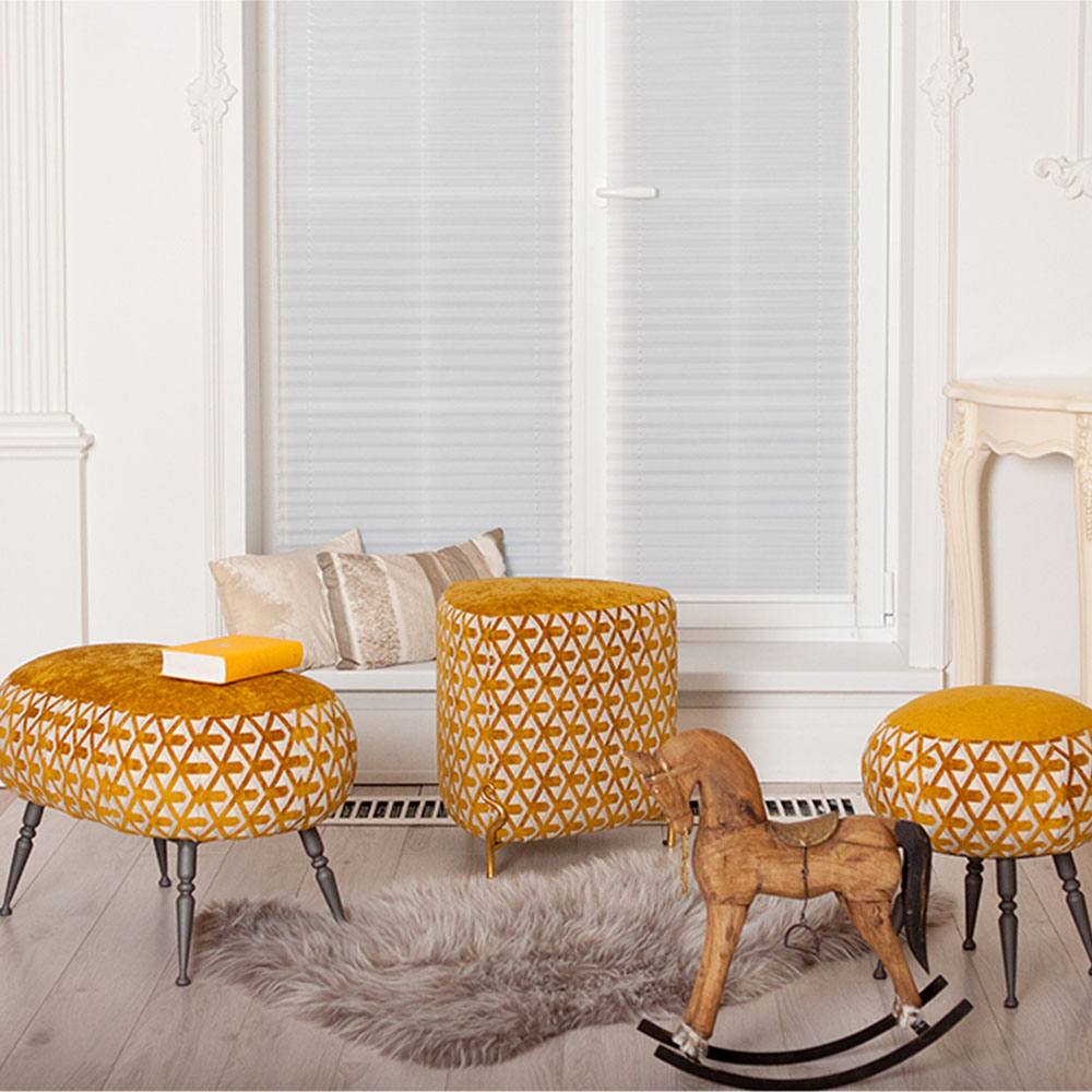 14036 Банкетка Конте Голд BOGACHO 4627174554113 - Вид №1