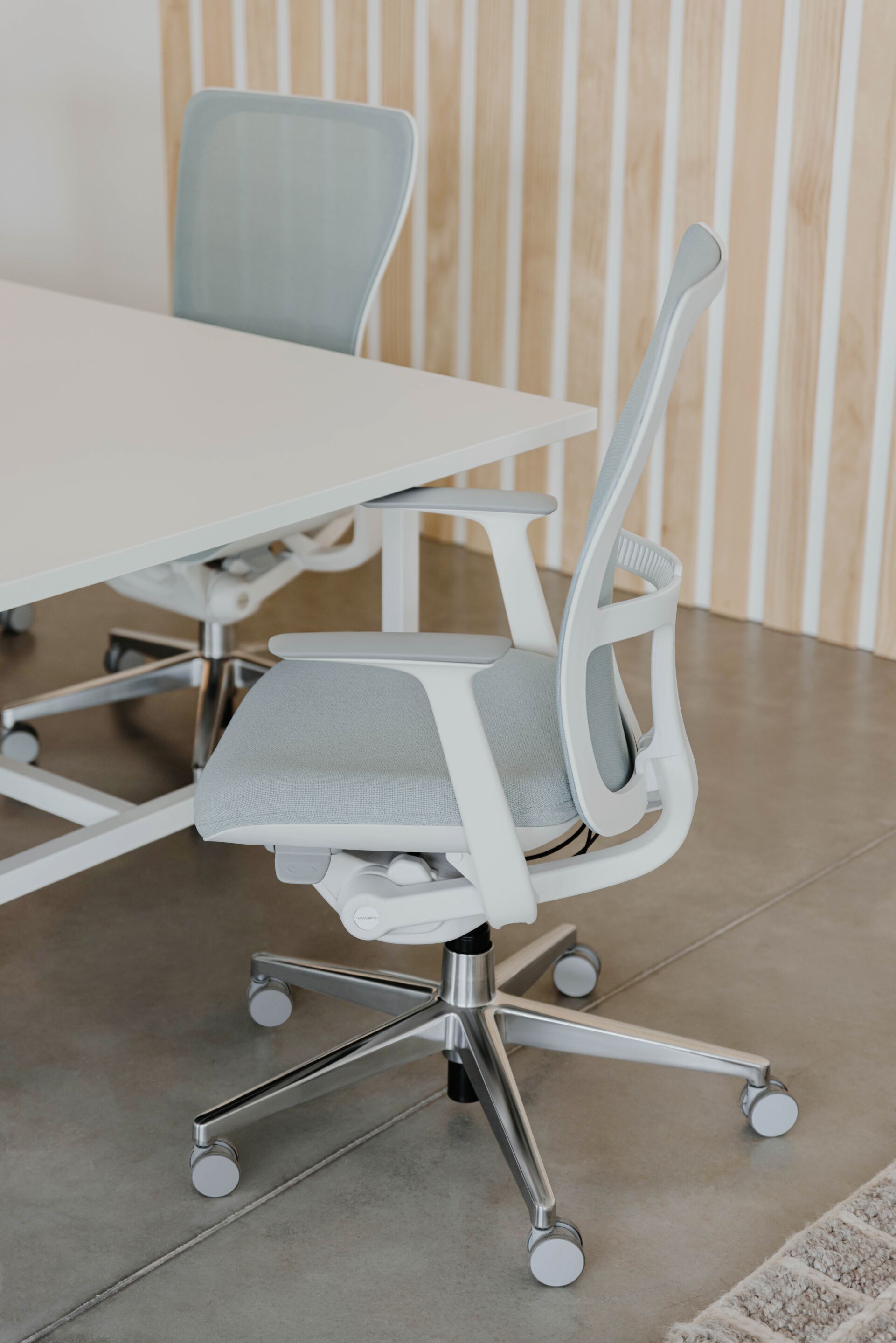 5 спиц ткань Recliner офисное кресло с колесами Haworth ZODY II ARCH-00054092 - Вид №2