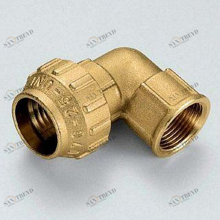 Угол ВР 50х1"1/2 для ПНД труб TIEMME 3400051