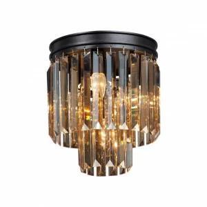 Потолочная люстра Vitaluce V5154-1/3+1PL VITALUCE ДВУХЪЯРУСНЫЕ 194256 Янтарный