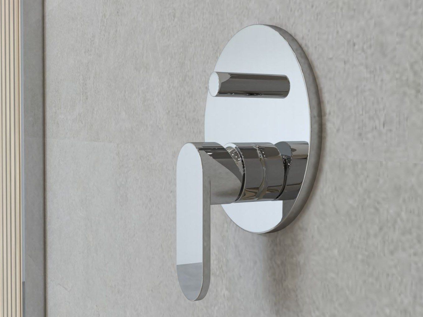 Встраиваемый однорычажный смеситель для душа Ercos Versilia ARCH-00092927 - Вид №1