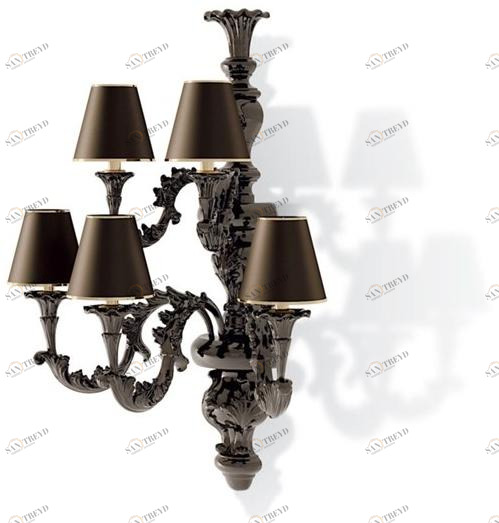 Carpanese Home Настенный светильник из дерева отраженного света Heritage 6877 - 6878