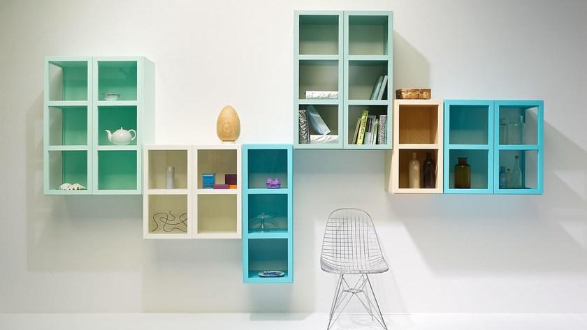 IFT Лакированный подвесной модульный книжный шкаф Book sun-id-1423648 - Вид №1