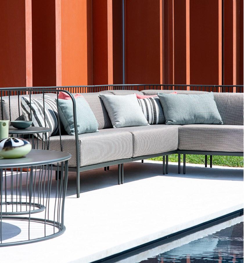 emu 3-х местный тканевый садовый диван Cannolè 1081+1082+1083 - Вид №4