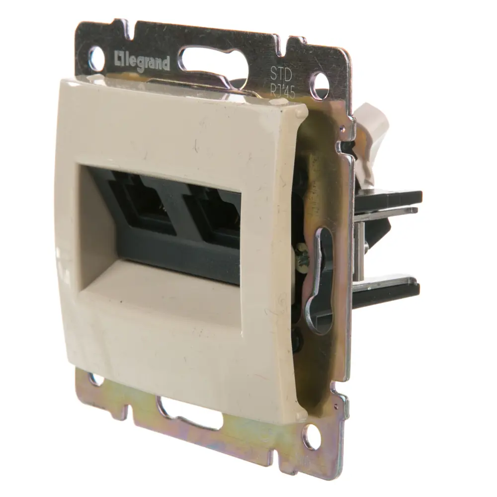 Двойная компьютерная розетка Legrand Valena Classic для сетевых подключений 12553999 STLM-0002230 - Вид №2