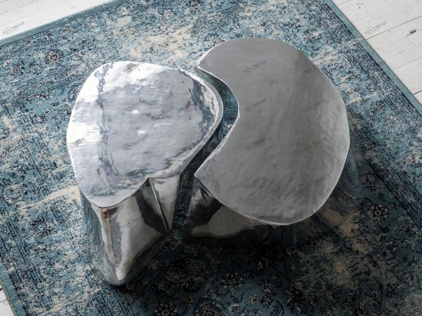 ELITE TO BE Журнальный столик из литого алюминия sun-id-1377621