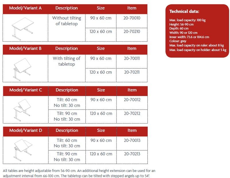 Ropox Прямоугольный стол с регулируемой высотой из hpl Ergo sun-id-1437461 - Вид №3
