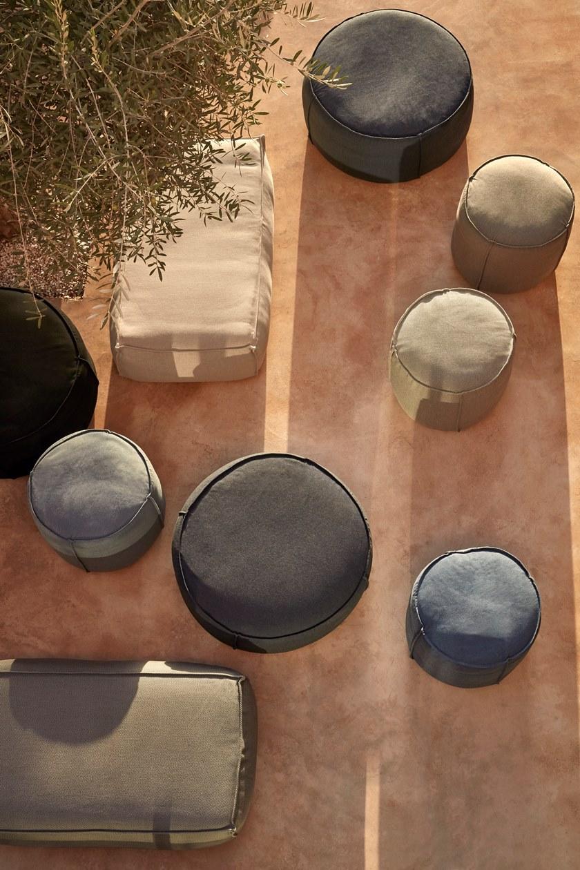 MANUTTI Прямоугольный садовый пуф из ткани Touch Fs-thpf112 - Вид №6