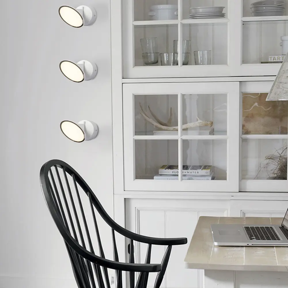 Бра светодиодное «Arma», тёплый белый свет, цвет белый LAMPLANDIA STLM-2068660 - Вид №1