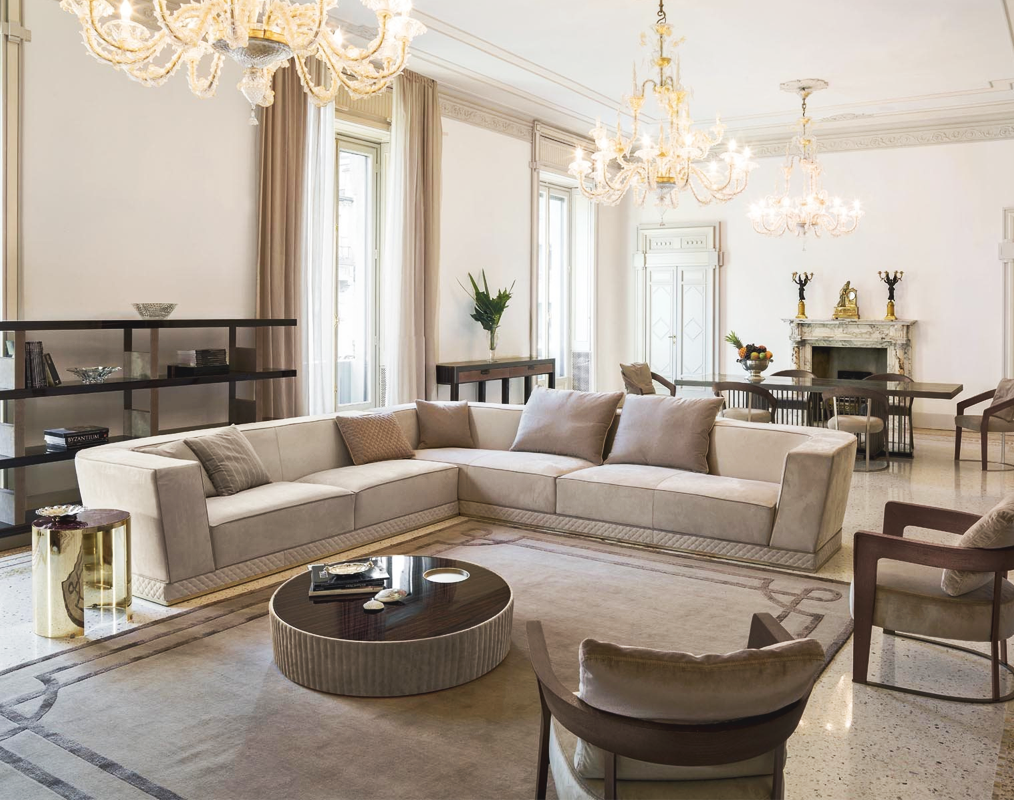 Диван WELLES ANGOLARE LONGHI W 587 02 Loveluxe