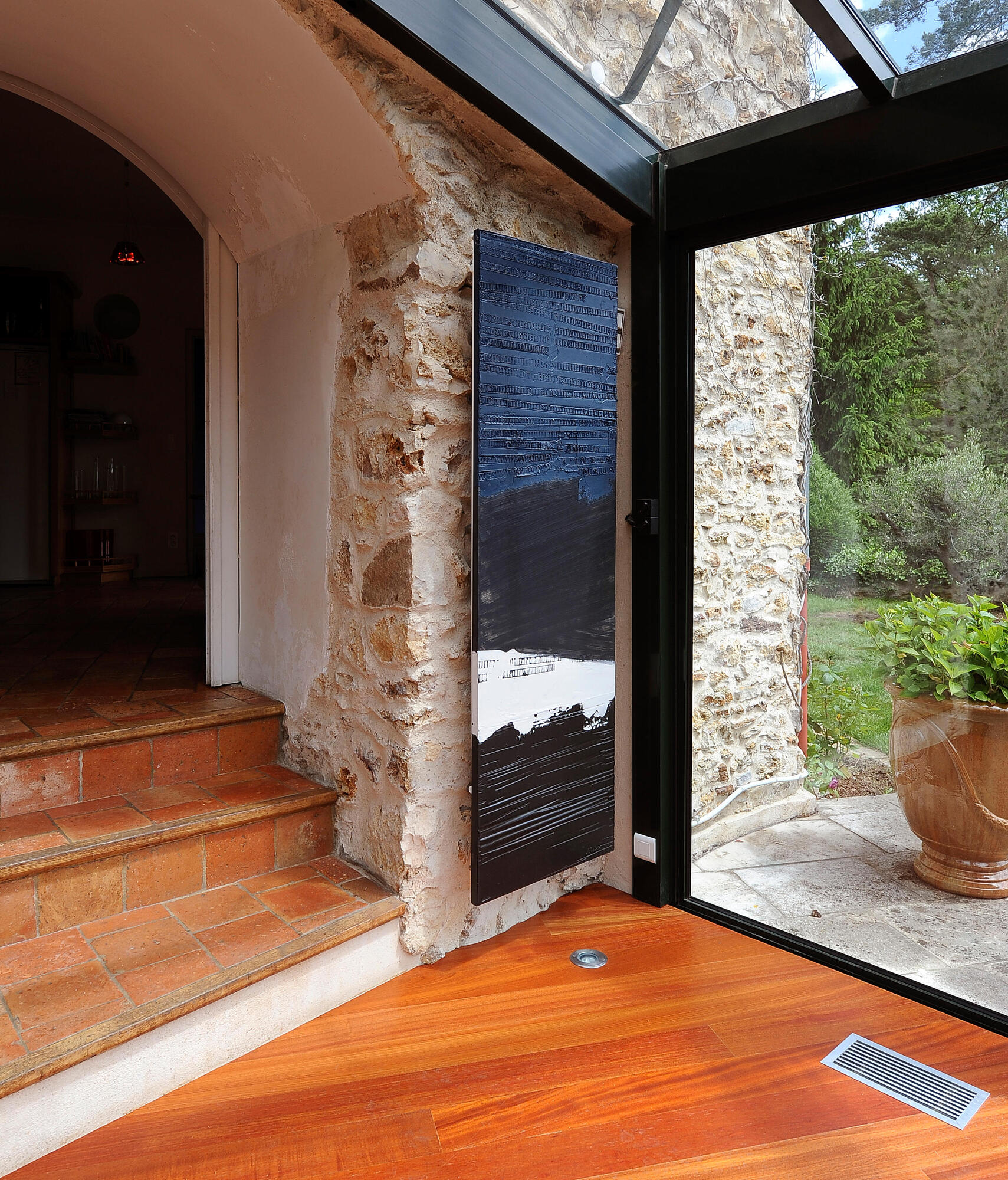 Водяной радиатор 220 x 60 cm Blue cargo Cinier  1178 Вт sun-id-1217970 - Вид №2