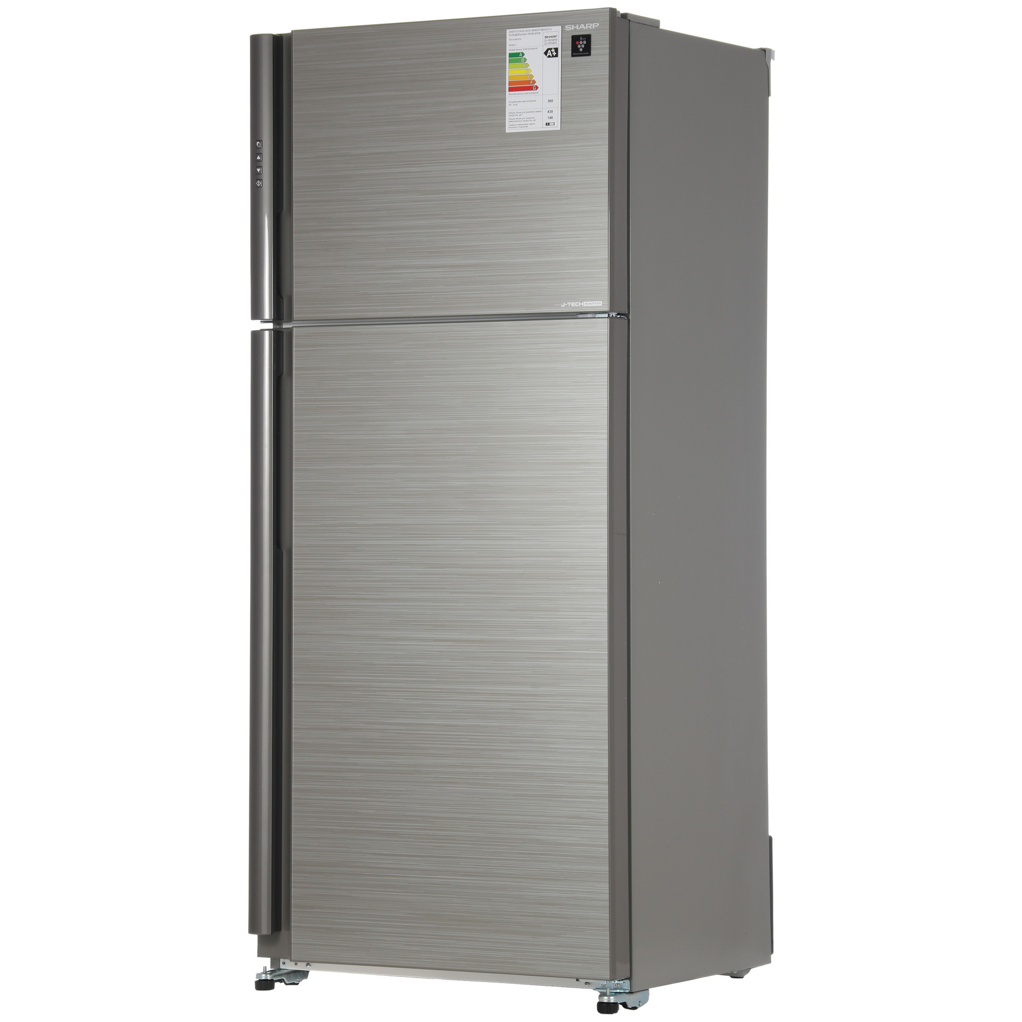 1053503 Холодильник с морозильником   Sharp SJXP59PGSL серебристый STDN-0125833 - Вид №2