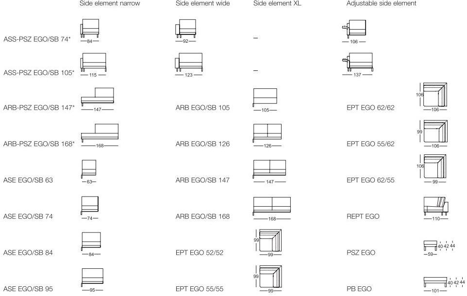 Rolf Benz Кожаный диван Rolf benz 011 ego sun-id-1405141 - Вид №15