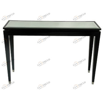 Консоль черная венге прямоугольная Black Mirror RVASTLEY PUSHA 060984 Венге 