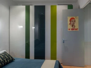 BARAUSSE Цветная лакированная настенная дверь