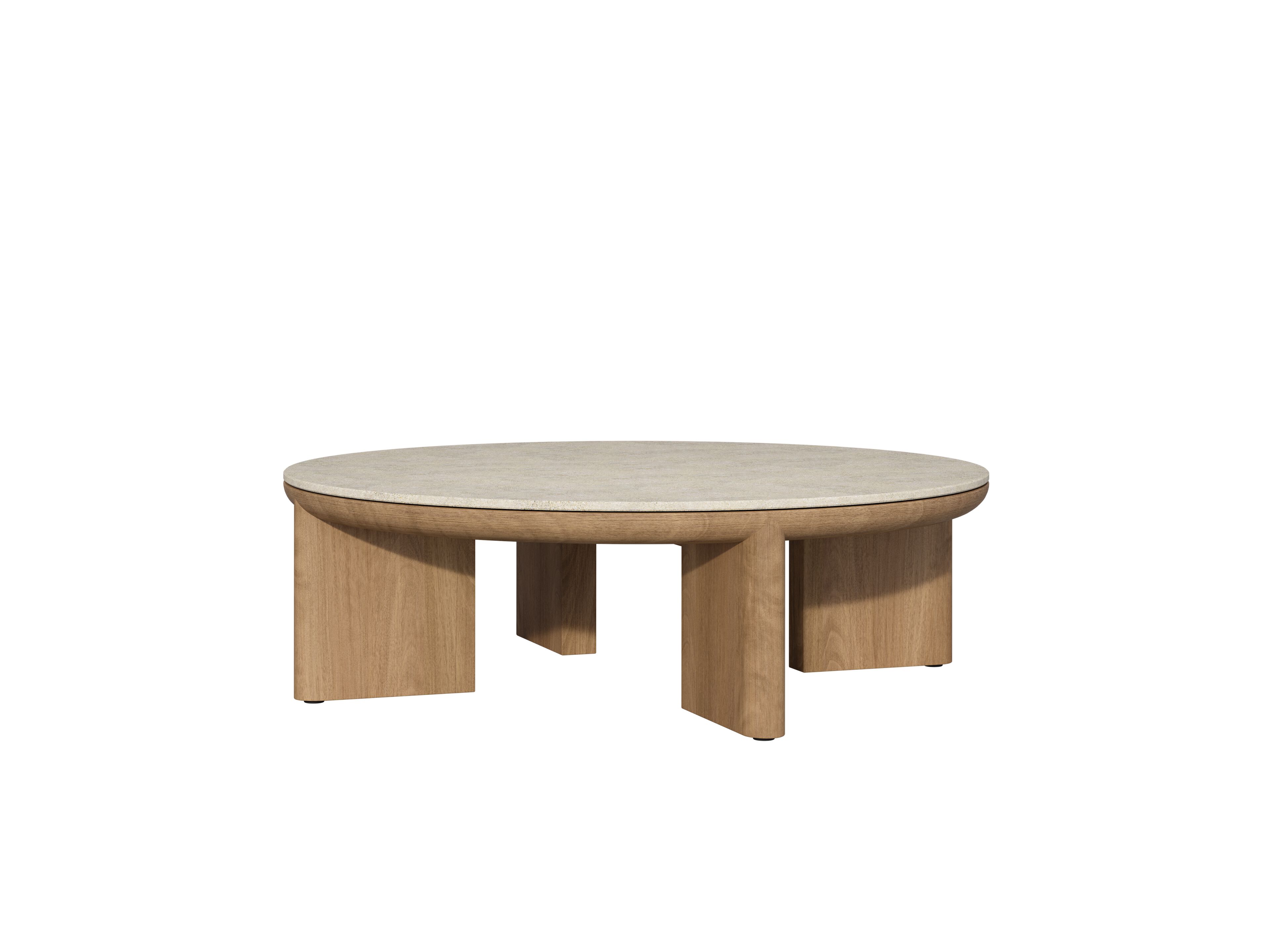 Круглый стол из тикового дерева TRIBÙ Amanu ARCH-00084720 - Вид №2