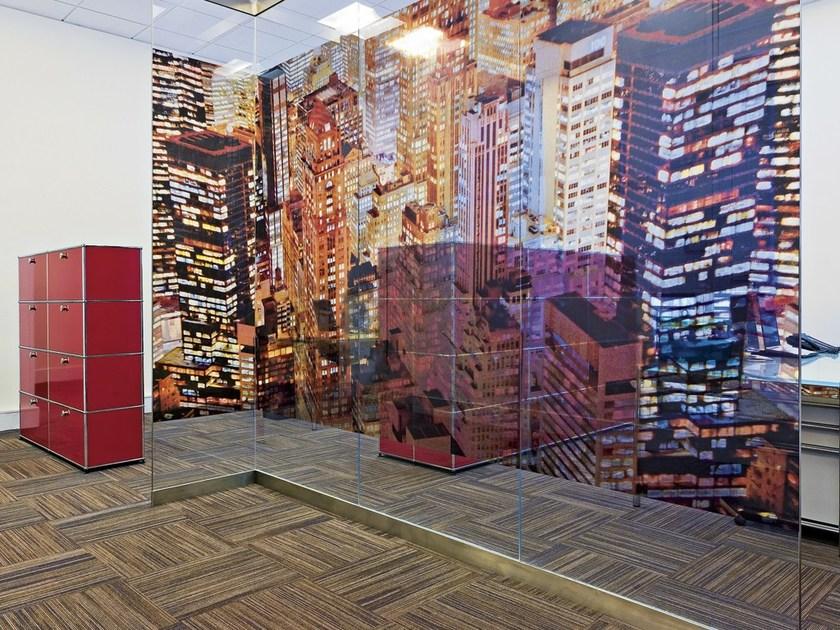 USM Низкомодульный офисный шкаф для хранения из металла Usm haller system sun-id-1380981 - Вид №24